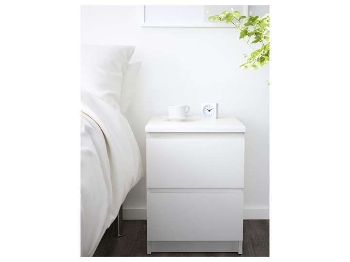 IKEA MALM Zestaw mebli do sypialni 4 szt, Biały, 160x200 cm Pomieszczenie Sypialnia Kategoria Zestawy mebli do sypialni