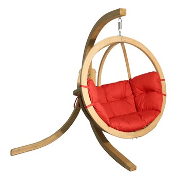 Fotel wiszący drewniany SWING POT kolor do wyboru