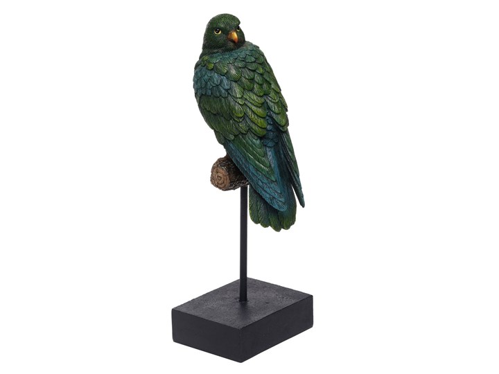 Figurka Papuga 13x13x35 cm Metal Ptaki Kategoria Figury i rzeźby