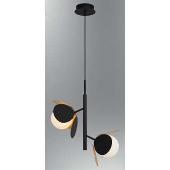 Designerska czarna lampa wisząca 3120-1A,19 ozcan salon sypialnia jadalnia