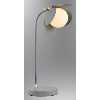Designerska szara lampa biurkowa 3120-ML,16 ozcan salon sypialnia jadalnia