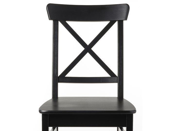IKEA SKOGSTA / INGOLF Stół i 6 krzeseł, akacja/czarny, 235x100 cm Pomieszczenie Jadalnia Kategoria Stoły z krzesłami