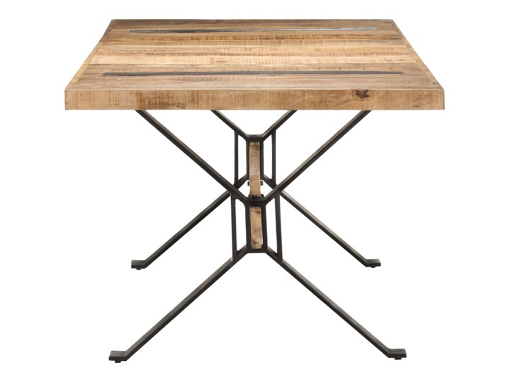 vidaXL Stół jadalniany, 180 x 90 x 76 cm, surowe drewno mango