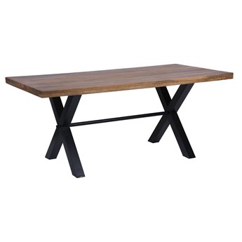 Stół TROMS drewniany 180x90 cm - Homla
