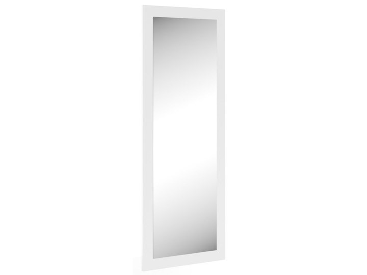 Lustro Dancan MIRAGE w białej ramie 160 x 60 cm / wysoki połysk Prostokątne Lustro z ramą Ścienne Kolor Biały