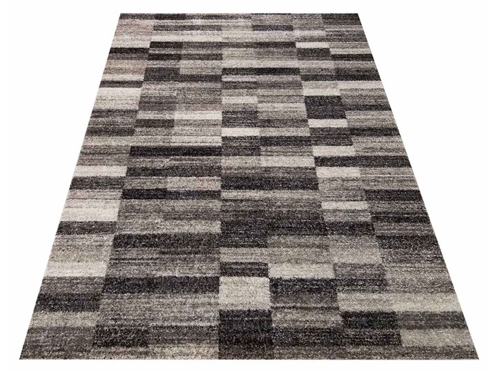 Szary nowoczesny dywan w kafelki - Sengalo 6X Syntetyk Dywany Pomieszczenie Kuchnia 60x100 cm Kategoria Dywany