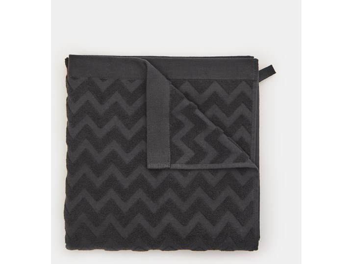 Sinsay - Ręcznik bawełniany - Czarny Bawełna Kategoria Ręczniki
