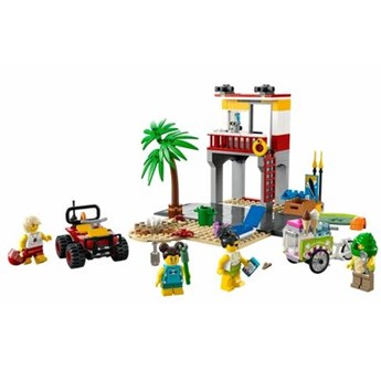 Klocki LEGO City - Stanowisko ratownicze na plaży (60328)