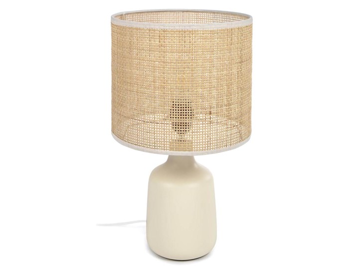 Lampa stołowa ∅26x44 cm naturalna