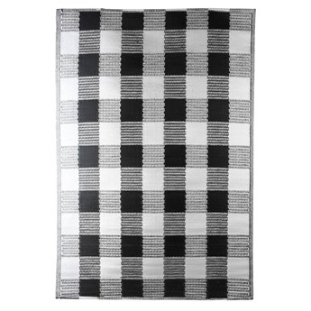 Esschert Design Dywanik zewnętrzny, w kratę, rozmiar S