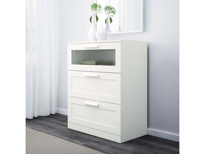 IKEA BRIMNES Meble do sypialni, kpl. 2 szt, biały, 140x200 cm Pomieszczenie Sypialnia