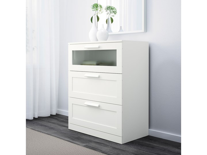 IKEA BRIMNES Meble do sypialni, kpl. 2 szt, biały, 160x200 cm
