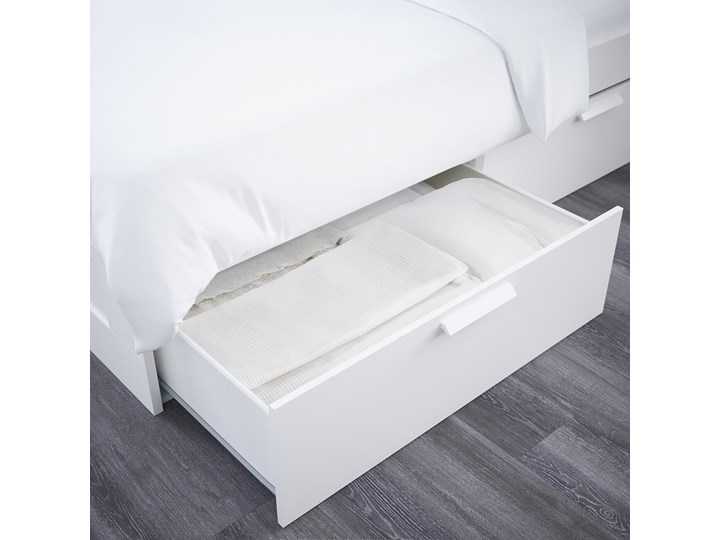 IKEA BRIMNES Meble do sypialni, kpl. 2 szt, biały, 160x200 cm Pomieszczenie Sypialnia