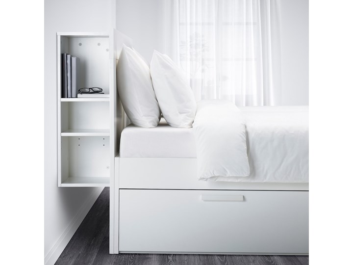 IKEA BRIMNES Meble do sypialni, kpl. 2 szt, biały, 140x200 cm Pomieszczenie Sypialnia Kategoria Zestawy mebli do sypialni