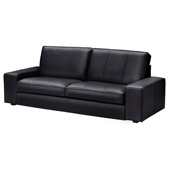 IKEA KIVIK Sofa 3-osobowa, Grann/Bomstad czarny, Głębokość: 95 cm