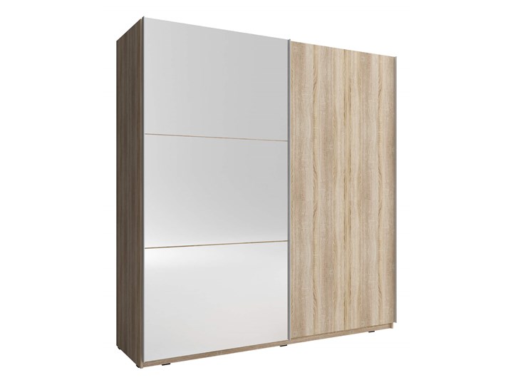 Szafa przesuwna MIKA II 150 Kolor do wyboru Głębokość 63 cm Płyta MDF Rodzaj drzwi Przesuwne Metal Wysokość 214 cm Szerokość 150 cm Płyta laminowana Styl Nowoczesny