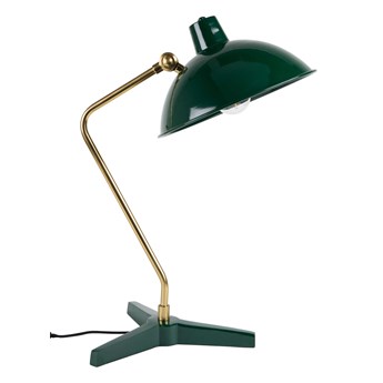 Zielona lampa biurkowa Devi Dutchbone