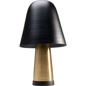 Lampa stołowa metalowa czarna Ø21x38 cm
