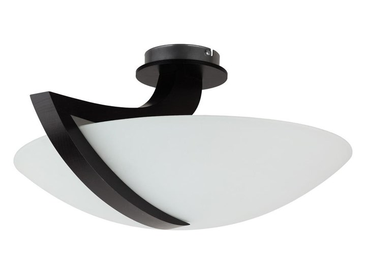 Surface-mounted żyrandol DAVINCI 3xE14/40W/230V czarny Szkło Metal Drewno Kategoria Lampy wiszące