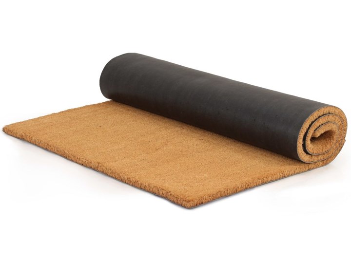 vidaXL Wycieraczka z włókna kokosowego, 24 mm, 80x100 cm, naturalna Włókno kokosowe Kategoria Wycieraczki