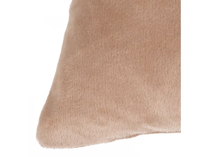 vidaXL Poszewki na poduszki, 4 szt., tkanina, 80x80 cm, beżowe Styl Skandynawski Kwadratowe Welur Poszewka dekoracyjna Poliester Pomieszczenie Sypialnia