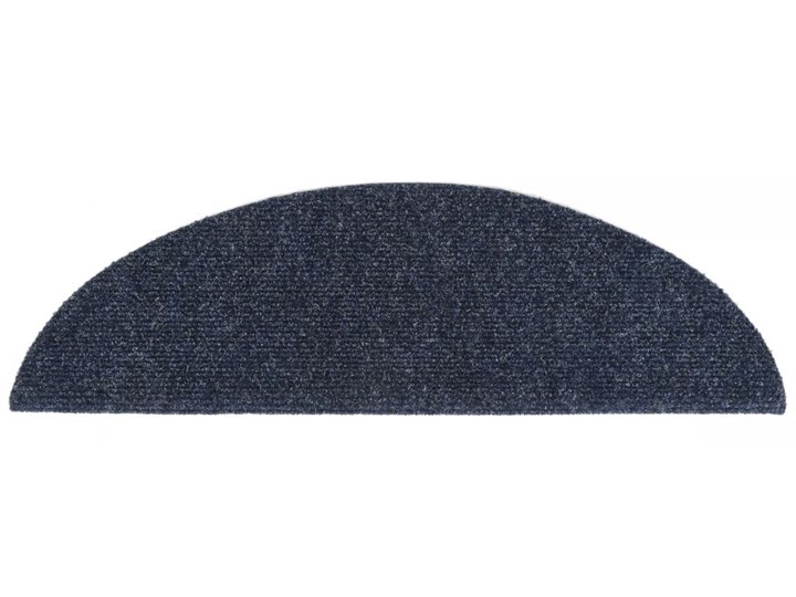 vidaXL Samoprzylepne nakładki na schody, 56x17x3 cm, niebieskie Kategoria Dywany Bawełna Nakładki schodowe Nieregularny 17x56 cm Syntetyk Wzór Jednobarwny