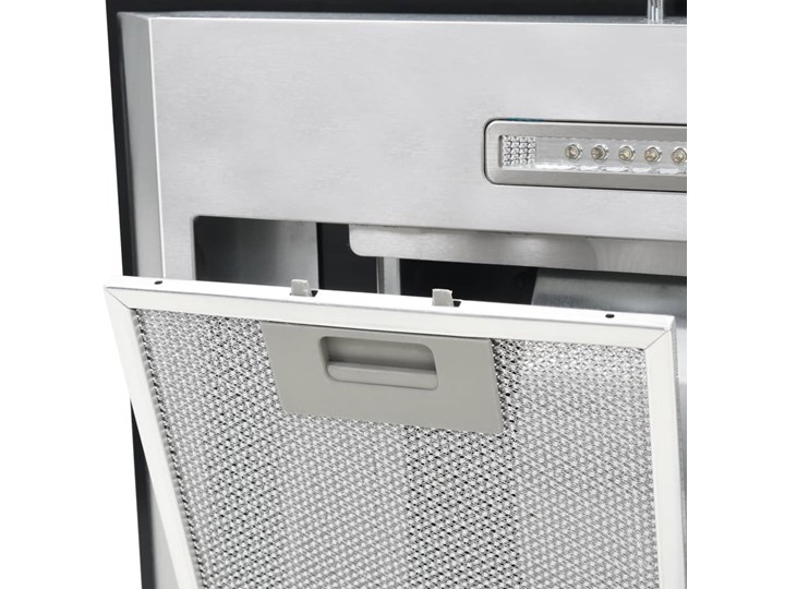 vidaXL Okap kuchenny LED, wyspowy, stal nierdzewna, 90 cm, 756 m³/h Okap wyspowy Kategoria Okapy