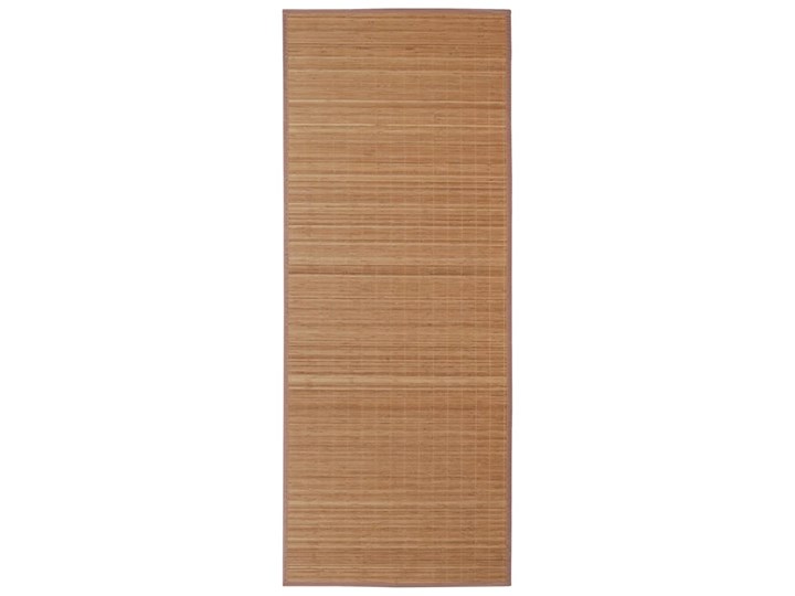 vidaXL Mata bambusowa na podłogę, 160x230 cm, brązowa Dywany sznurkowe Syntetyk Nieregularny Kolor Brązowy