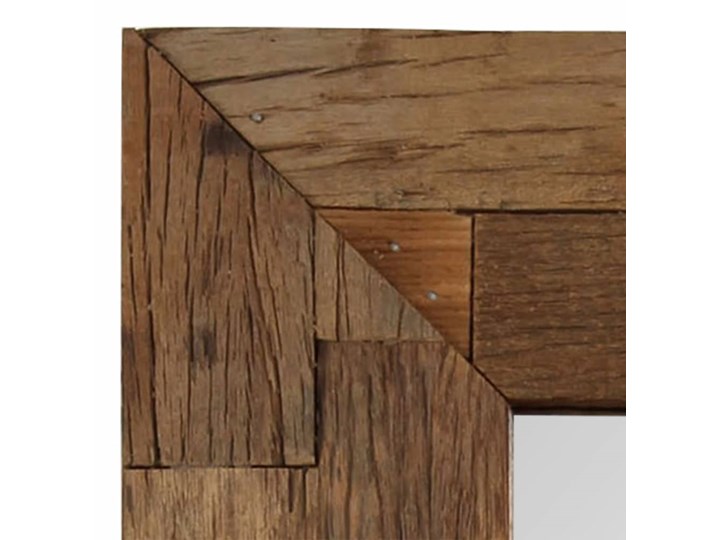 vidaXL Lustro z ramą z drewna odzyskanego, 50 x 110 cm Prostokątne Kategoria Lustra