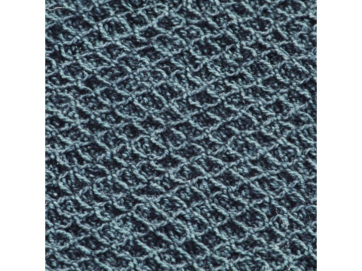 vidaXL Bawełniana narzuta, 220 x 250 cm, błękit indygowy Kolor Bawełna 220x250 cm Koc Kategoria Koce i pledy
