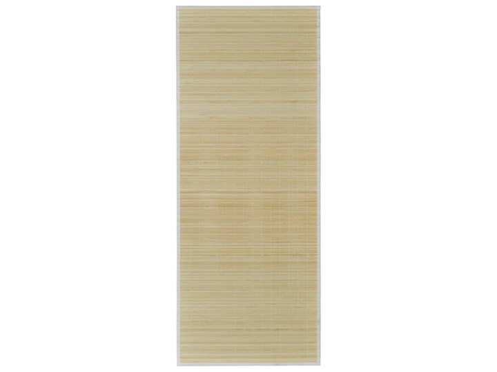 vidaXL Naturalny, prostokątny dywan bambusowy, 150 x 200 cm Pomieszczenie Salon 150x200 cm Dywaniki Syntetyk Poliester Dywany Kategoria Dywany