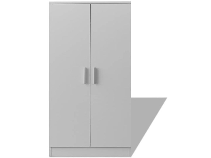 vidaXL Szafka na buty, 7 półek, biała Płyta laminowana Wysokość 108 cm Płyta MDF Płyta meblowa Głębokość 35 cm Szerokość 55 cm Kolor Biały