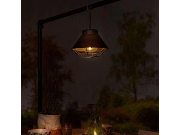 Luxform Ogrodowa lampa solarna LED Detroit Kategoria Lampy ogrodowe Lampa LED Kolor Czarny