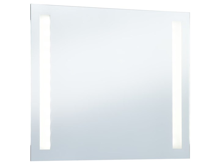 vidaXL Ścienne lustro łazienkowe z LED, 80 x 60 cm Prostokątne Pomieszczenie Łazienka