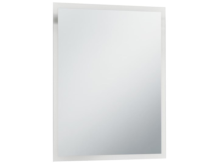 vidaXL Ścienne lustro łazienkowe z LED, 50 x 60 cm Prostokątne Kategoria Lustra