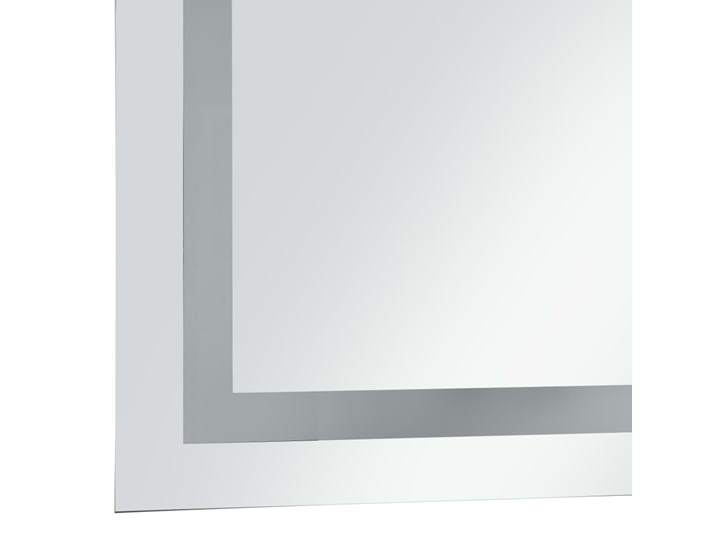 vidaXL Ścienne lustro łazienkowe z LED i czujnikiem dotykowym 60x80 cm Prostokątne Kategoria Lustra Pomieszczenie Łazienka