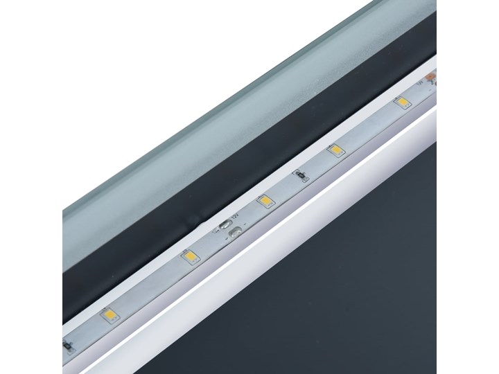 vidaXL Lustro łazienkowe z LED i czujnikiem dotykowym, 80x60 cm Prostokątne Pomieszczenie Łazienka Kategoria Lustra
