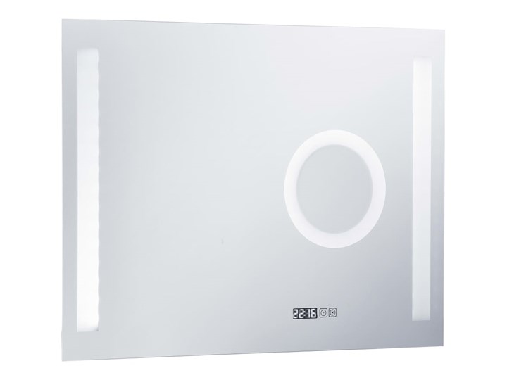 vidaXL Lustro łazienkowe z LED i czujnikiem dotykowym, 80x60 cm Prostokątne Kategoria Lustra Pomieszczenie Łazienka