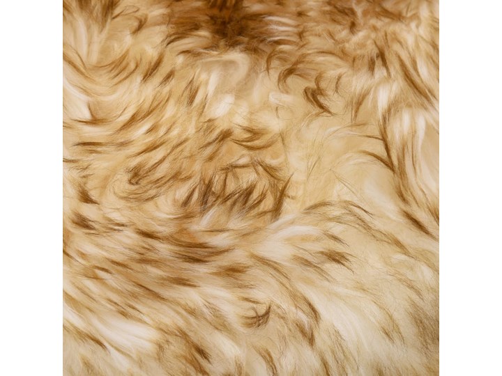 vidaXL Dywanik ze skóry owczej, 60 x 90 cm, brązowy melanż Dywaniki Nieregularny Skóra Wełna Dywany 60x90 cm Kategoria Dywany