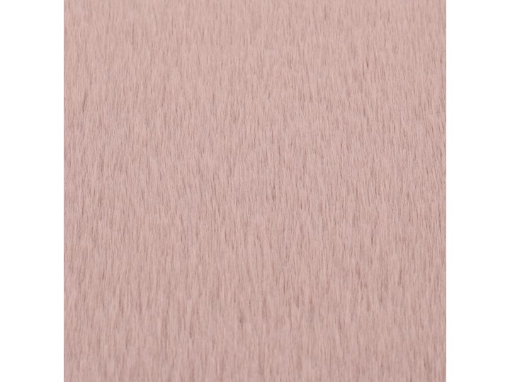 vidaXL Dywanik 160 cm, sztuczne futro królika, brudny róż Skóra Dywany Okrągły Poliester Shaggy 160x160 cm Dywaniki Skóry Pomieszczenie Salon
