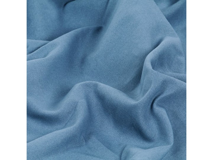 vidaXL Zasłony, metalowe kółka, 2 szt., bawełna 140x245 cm, niebieskie Zasłona zaciemniająca Pomieszczenie Sypialnia