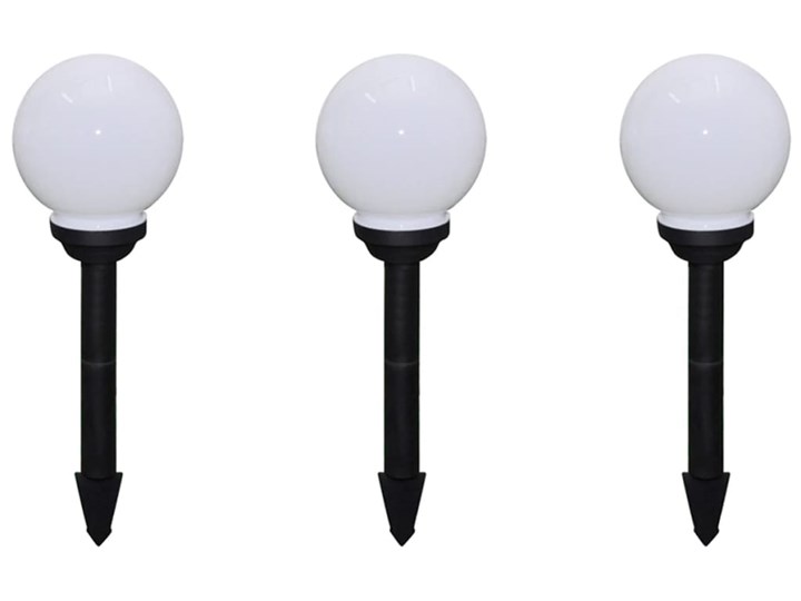 vidaXL Lampy do oświetlenia ścieżki, 6 szt, LED, 20 cm, ze szpikulcami Lampa LED Lampa solarna Kategoria Lampy ogrodowe Kolor Biały