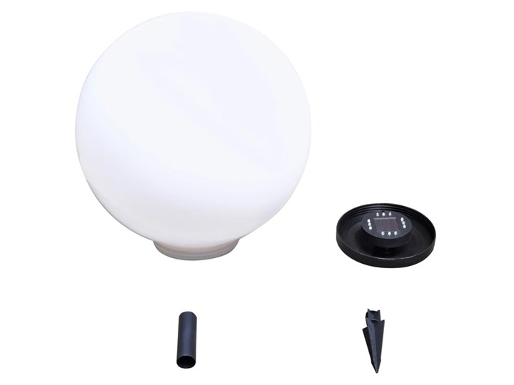 vidaXL Lampy do oświetlenia ścieżki, 2 szt, LED, 50 cm, ze szpikulcami Lampa LED Lampa solarna Kategoria Lampy ogrodowe