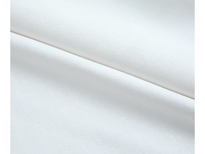 vidaXL Zasłony zaciemniające z haczykami, 2 szt., złamana biel 140x175 cm Poliester Pomieszczenie Sypialnia Zasłona zaciemniająca Typ Zasłony gotowe