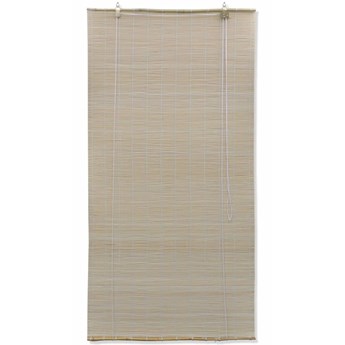 vidaXL Naturalne rolety bambusowe, 2 szt., 120 x 160 cm