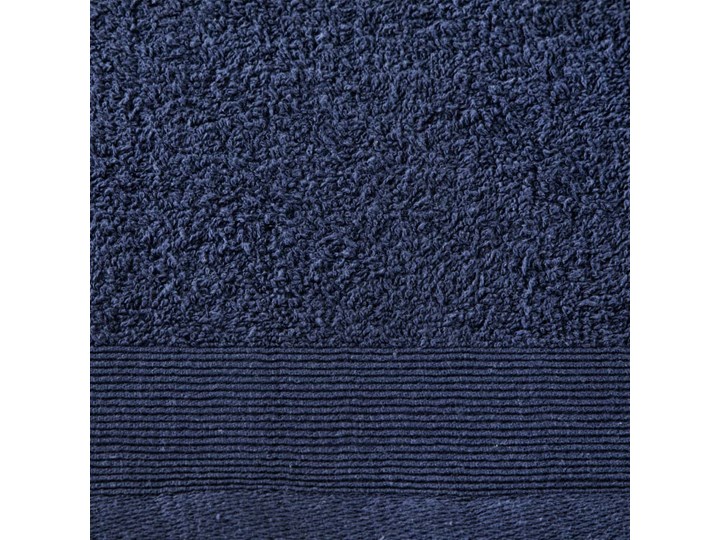 vidaXL Ręczniki prysznicowe, 5 szt., bawełna, 450 g/m², 70x140 cm Komplet ręczników Kolor Granatowy