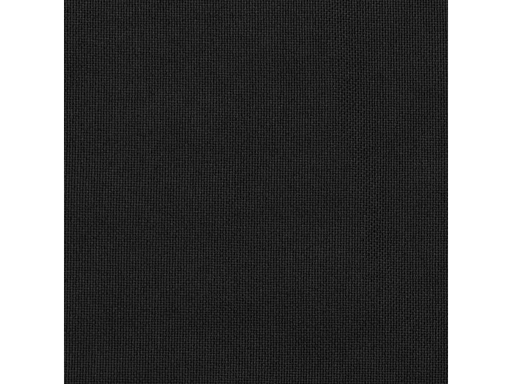 vidaXL Zasłony stylizowane na lniane, 2 szt., czarne, 140x245 cm Zasłona zaciemniająca Poliester Pomieszczenie Salon Len Kolor Czarny