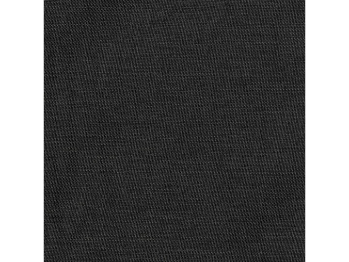 vidaXL Zasłony stylizowane na lniane, 2 szt., antracyt, 140x225 cm Zasłona zaciemniająca Len Poliester Pomieszczenie Salon