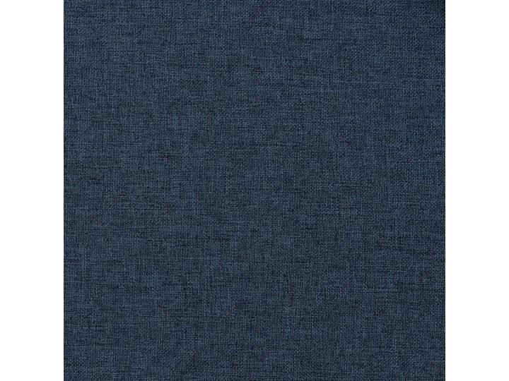 vidaXL Zasłony stylizowane na lniane, 2 szt., niebieskie, 140x175 cm Zasłona zaciemniająca Len Wzór Gładkie Poliester Typ Zasłony gotowe