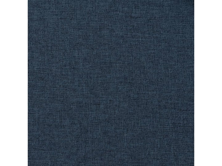vidaXL Zasłony stylizowane na lniane, 2 szt., niebieskie, 140x225 cm Zasłona zaciemniająca Wzór Gładkie Len Poliester Pomieszczenie Salon